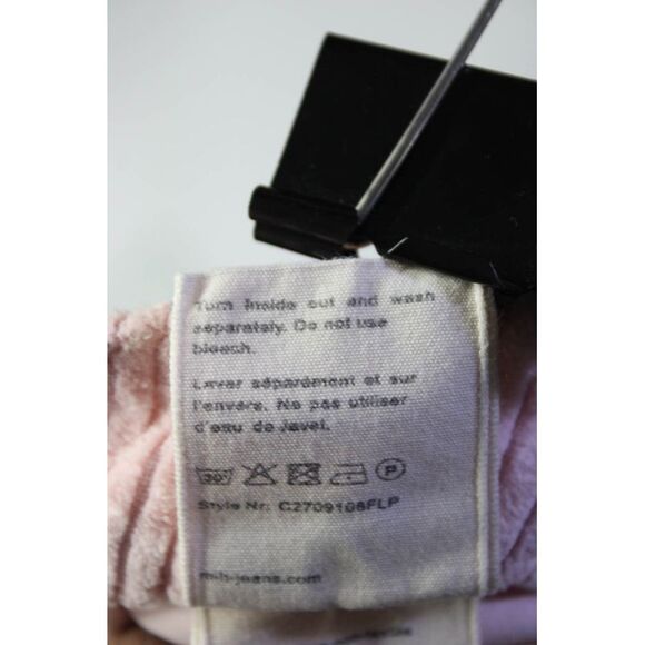 M.i.h. Jeans Womens Daily Crop Cord Jeans Pink Size 10 11597463 - Picture 6 of 6